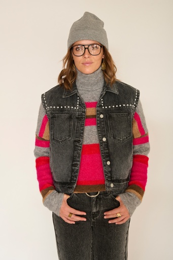 26W-THE VINY BLACK DENIM