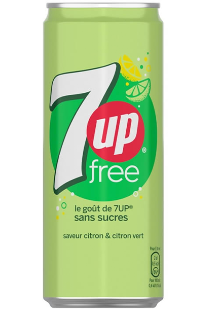 7UP Zéro 33CL